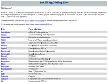 Tablet Screenshot of lists.ffii.org