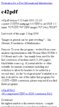 Mobile Screenshot of c42pdf.ffii.org