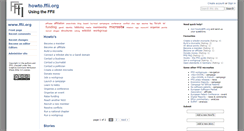 Desktop Screenshot of howto.ffii.org