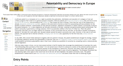 Desktop Screenshot of eupat.ffii.org
