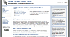 Desktop Screenshot of epla.ffii.org