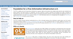 Desktop Screenshot of ffii.org
